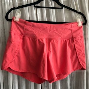 Lululemon Hot pink Shorts 4’’ inseam Size 6